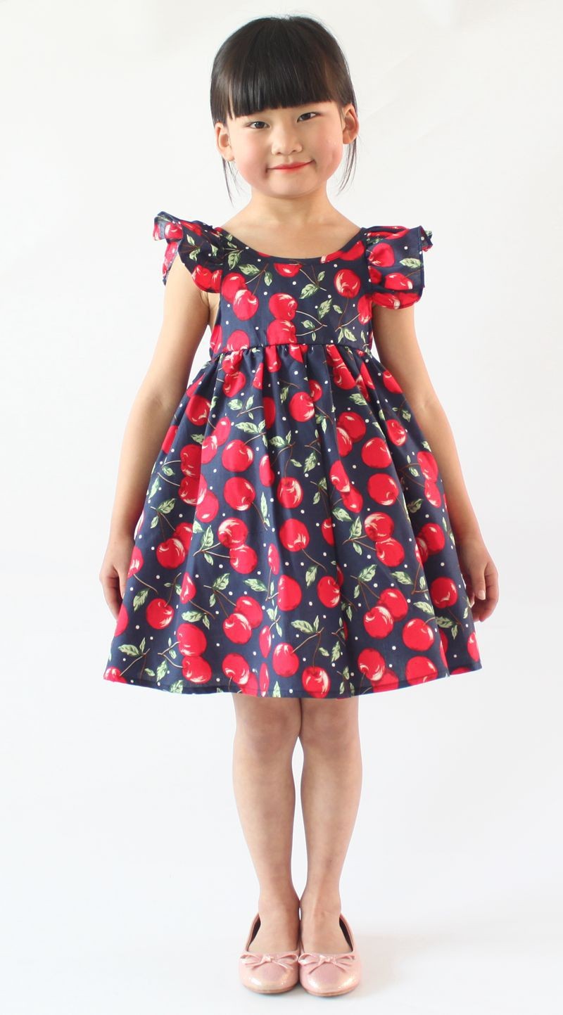 2016夏ベビードレス切断印刷フルーツ女の子のフローラルドレス赤ちゃんドレス写真ベビードレス夏仕入れ・メーカー・工場