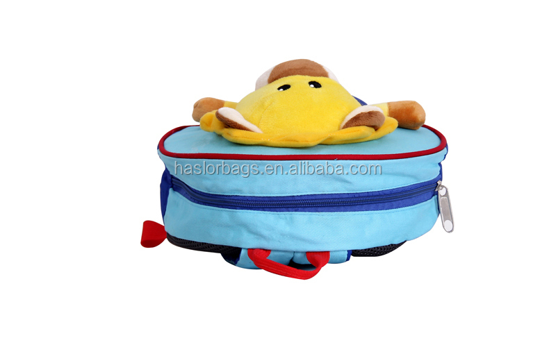 2015 Newest design adorable cartoon pattern lion backpack for kids