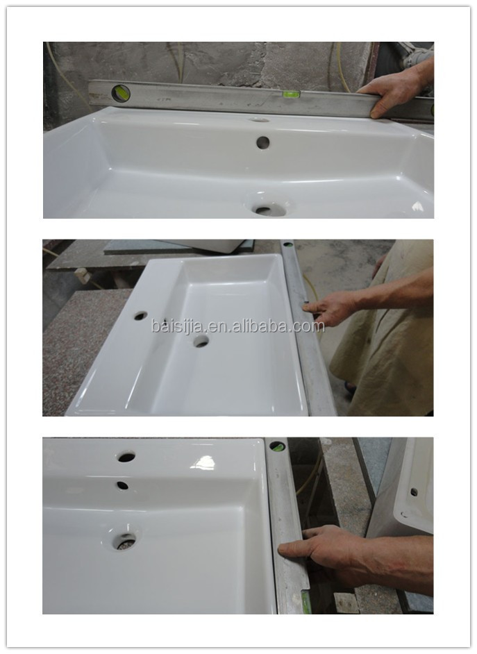 バスルームセラミック洗面台コーナー/壁ハング流域( bsj- a8202)問屋・仕入れ・卸・卸売り