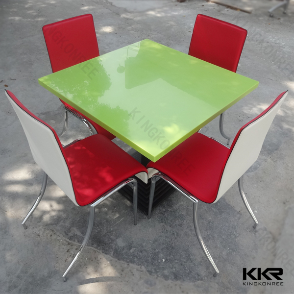 Moderna mesa de comedor de acero inoxidable pierna, diseño de la ... Mesa rectangular acero moderna