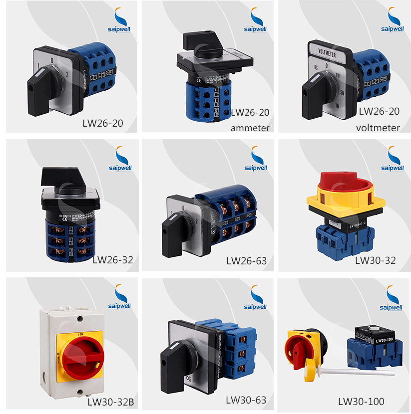 4 Pole 3 Position Rotary Switch Power Transfer Switch(lw2663) Buy 4