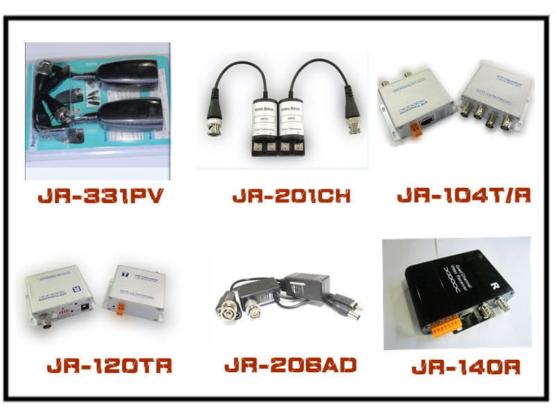 シングルチャンネルcctvjr-221pクリップタイプと受動的でceとビデオバラン仕入れ・メーカー・工場