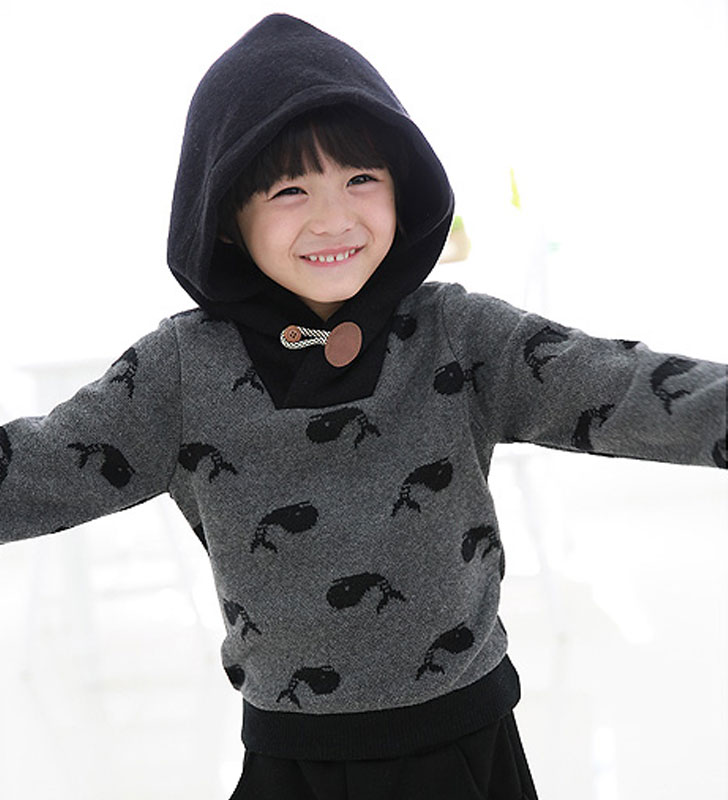 中国卸売暖かい子供のプルオーバーをカスタマイズする問屋・仕入れ・卸・卸売り
