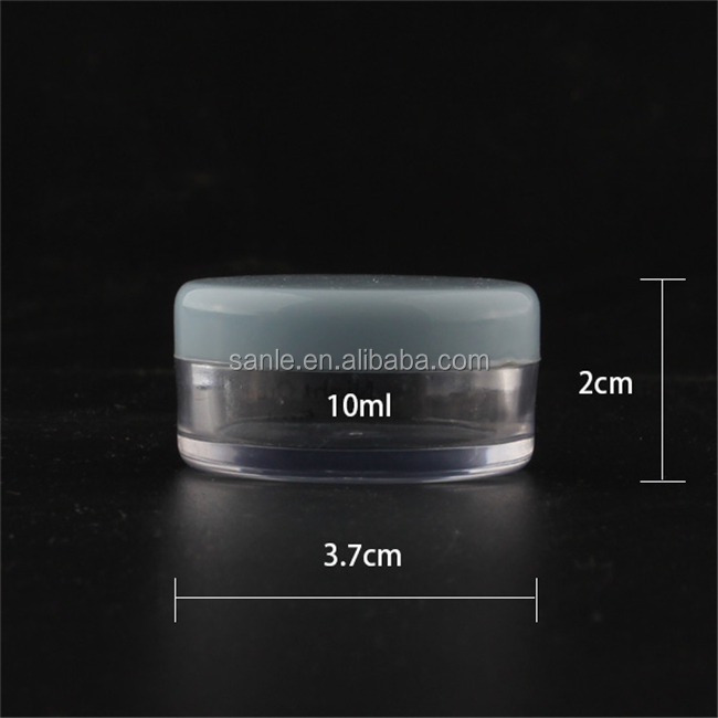 Non-disposable travel cosmetic jar wholsales