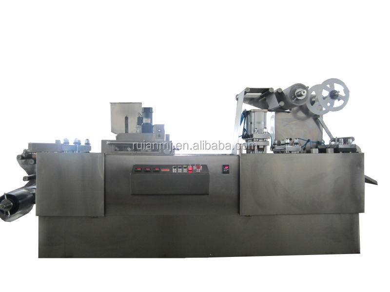 MJ-250 Automatic alu-pvc chew gum blister packing machine