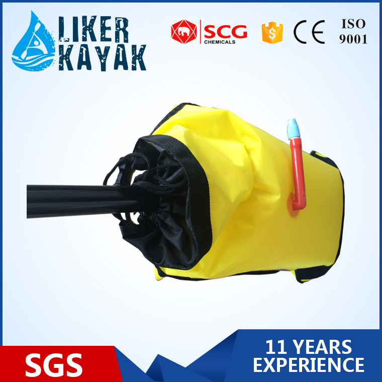 LK2881使いやすいカヤック/ボートのパドルフロートバッグ防水で光を反射仕入れ・メーカー・工場