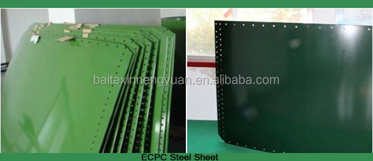 ECPC electo-coating and powder coating steel sheet