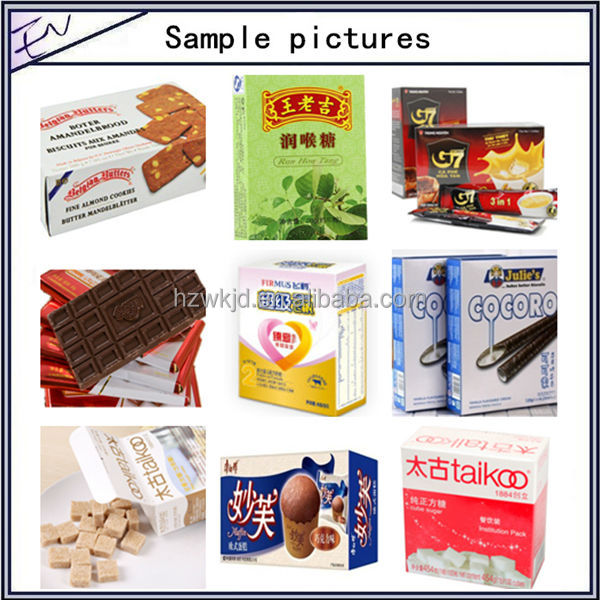 Multifunctional automatic chocolate bar cartoning machine