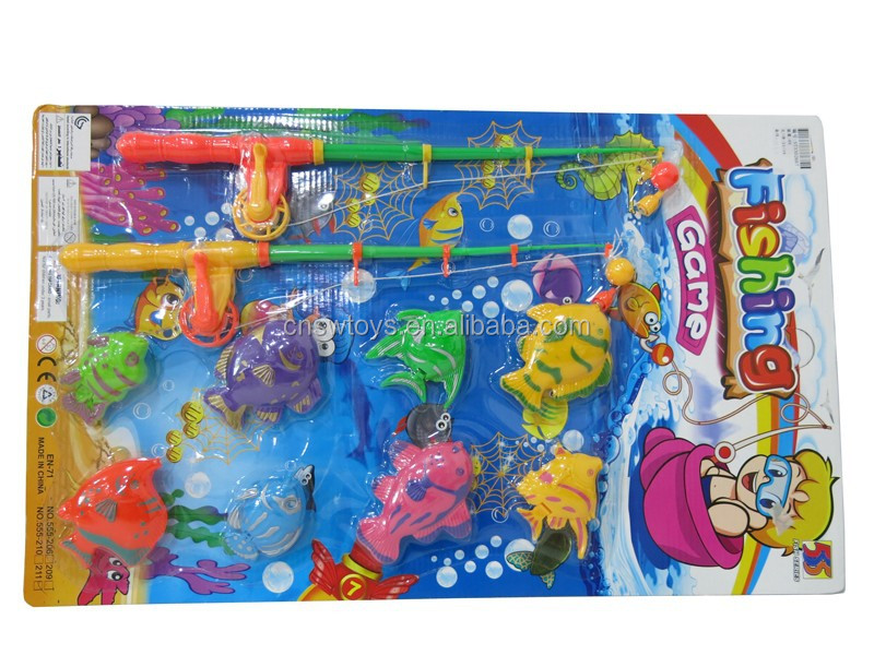 Kids Plastic Toy Rod Fishing China Party Game 10 Fish 1 Rod Buy Rod