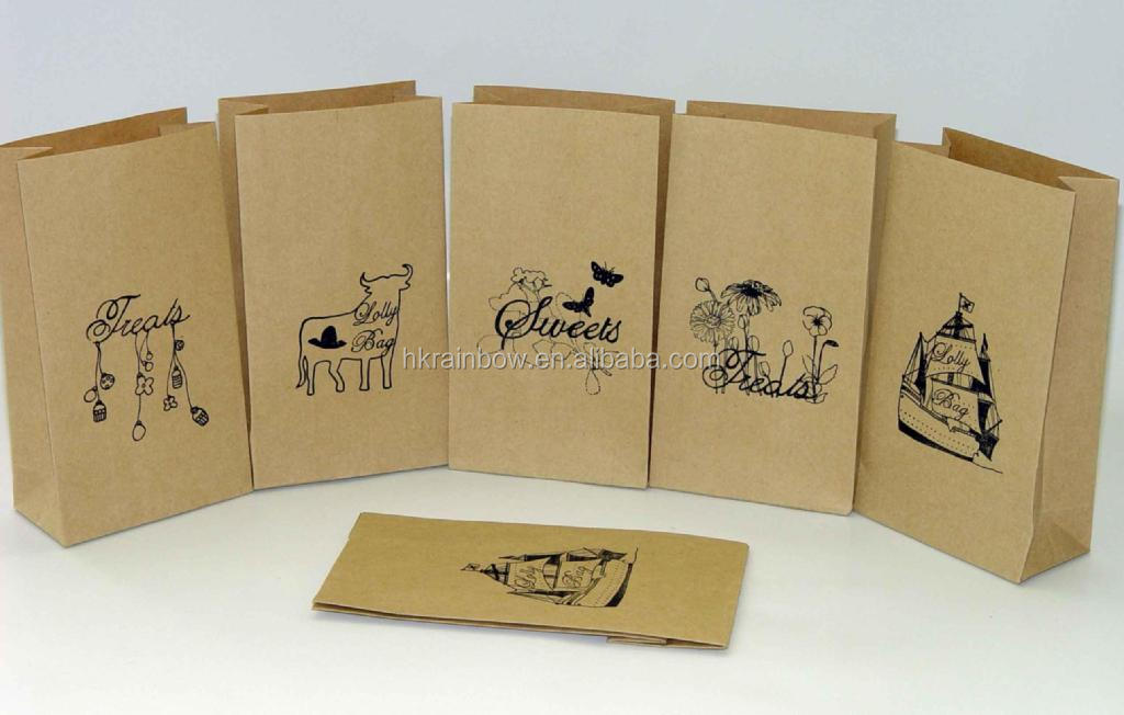 custom printed kraft paper&aluminum foil coffee tea bag packaging pouches