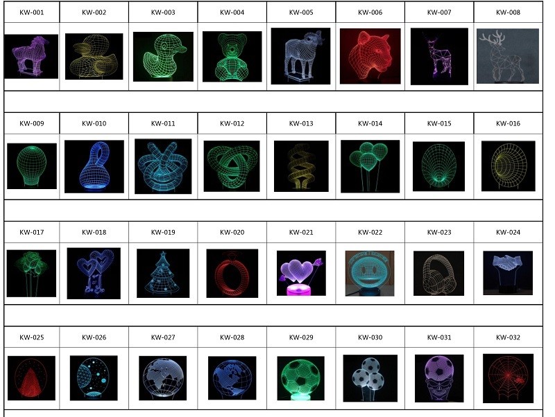 ファンシー鉄リングタッチコントロール7色led 3dナイトライトランプ調光対応仕入れ・メーカー・工場