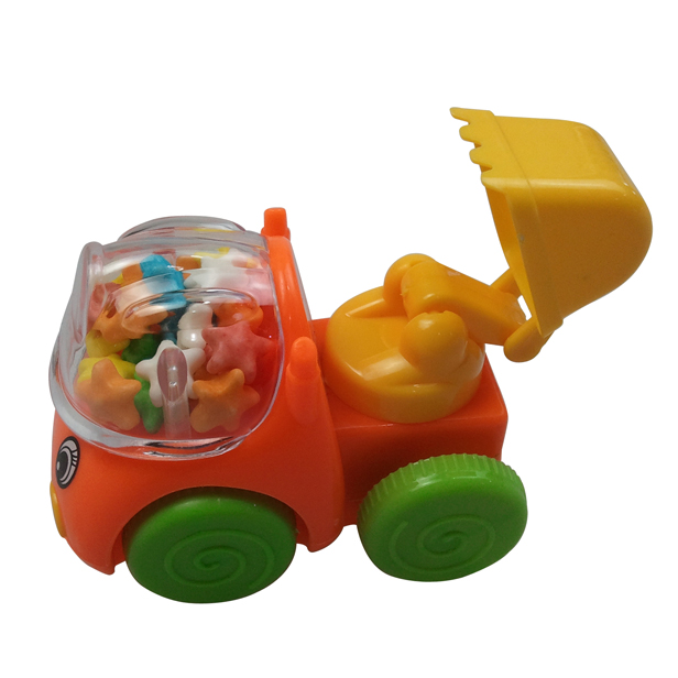 Funny children toy plastic pull back candy truck