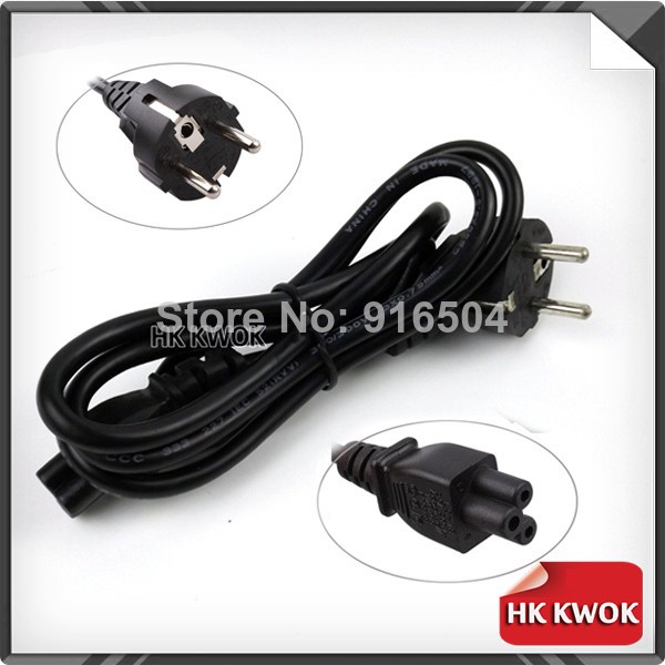 2014-EU-EUROPEAN-3-Prong-2-Pin-AC-Laptop-Power-Cord-For-Asus-HP-Sony-Dell