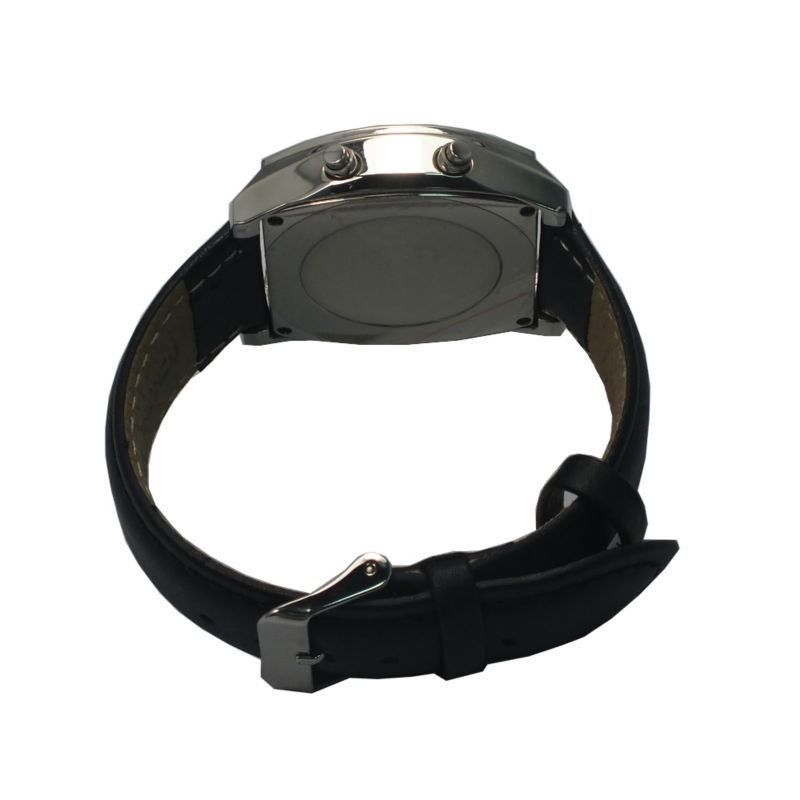 Japan movt quartz watch stainless steel back stainless steel watch case
