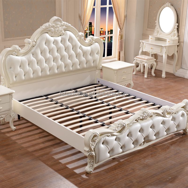 Antique Luxury Rococo European Baroque Bed French Provincial Wedding Hand Carved Wooden Mdf Bedroom Set Cardboard Furniture Buy Bedroom