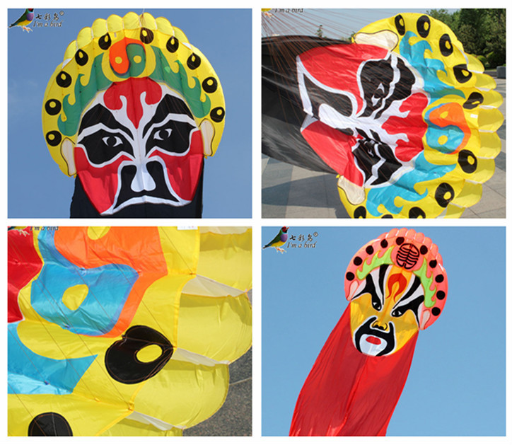 Beijing Opera Facial Mask Soft Inflatable Kite Buy Soft Inflatable