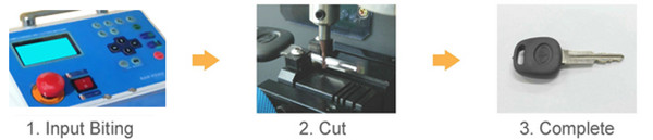 a7 key cutting machine aa