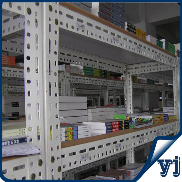 Cheap Price Book Storage Rack Angle Iron Rack / Light Duty Slotted