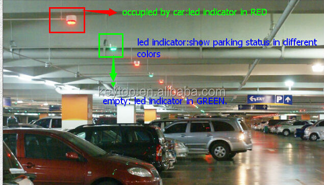 キートップrs485通信フォワード超音波センサ取付ベースの駐車場案内システム問屋・仕入れ・卸・卸売り