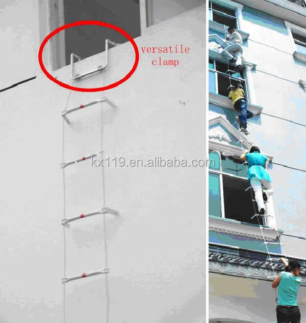 新製品高強度鋼線救命用品安全ロープのはしご問屋・仕入れ・卸・卸売り