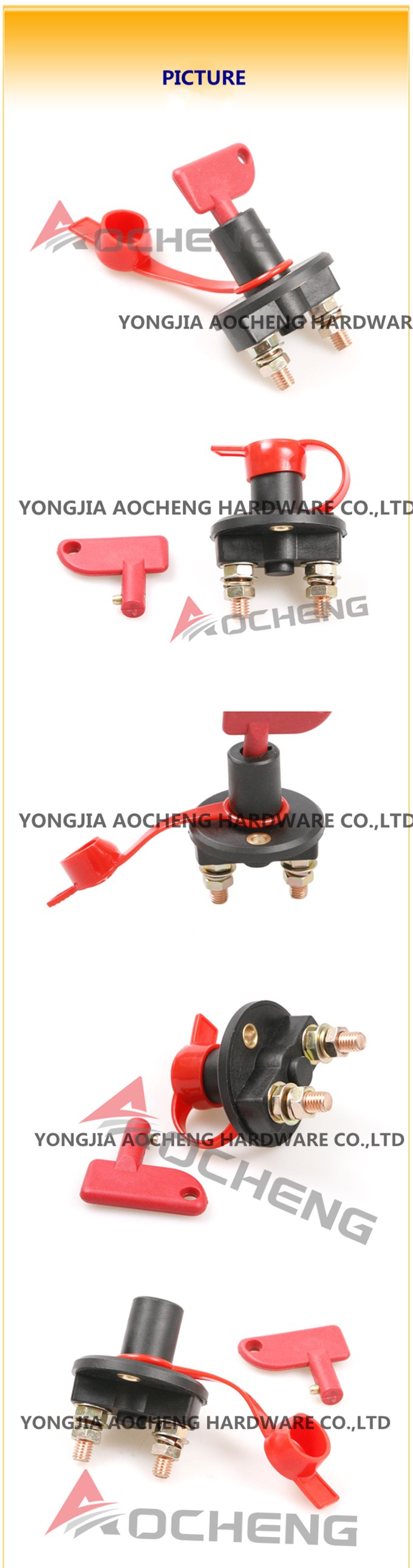 100a Dc Auto Car Battery Kill Cut Off Switch Buy Car Battery Switch