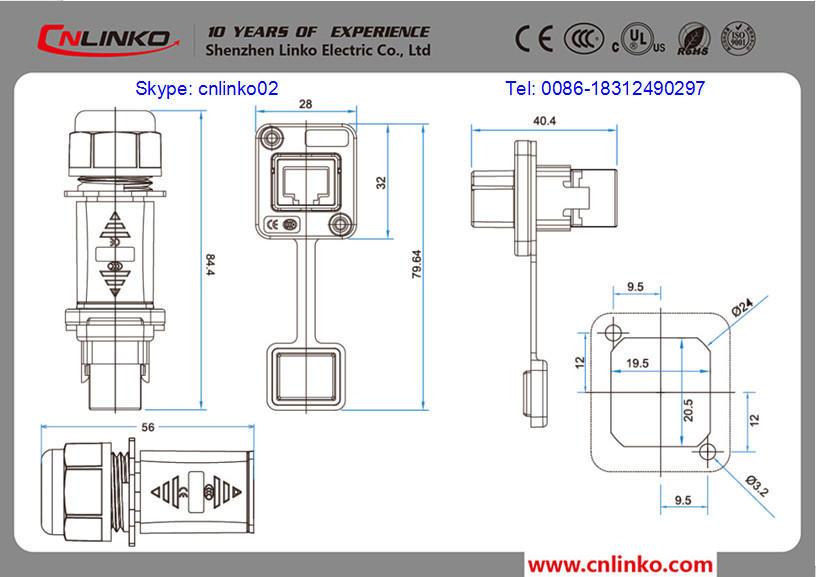 迅速に高品質ip68rj45rj45メスオスコネクタロックコネクタケーブルコネクタrj45仕入れ・メーカー・工場