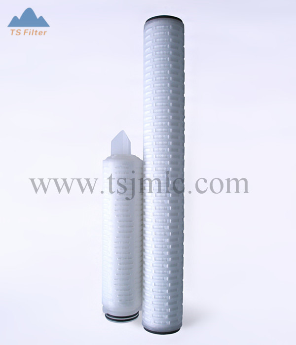 Micropore Pleated PP membrane water filter cartridge