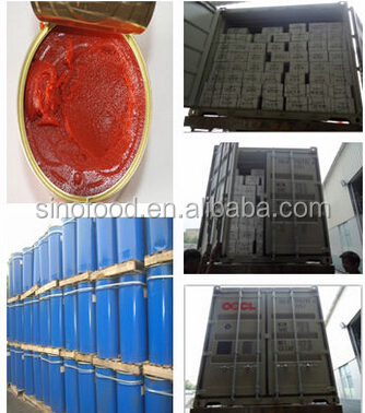 tomato paste brix 28-30% easy open lid low price