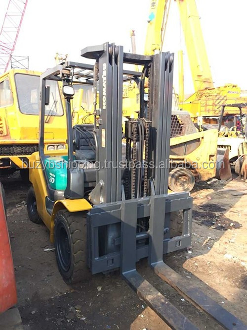 3トン中古komatsuフォークリフトfd30、seondhand/中古komatsuフォークリフト3トン、2.5ton、5トンのための販売!仕入れ・メーカー・工場