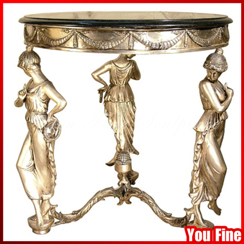 Cast Bronze Dolphin Sculpture Table Decorative Metal Antique Table Legs