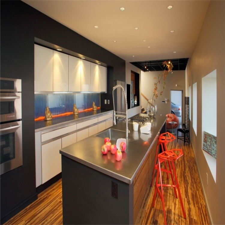 stainless kitchen cabinet 036