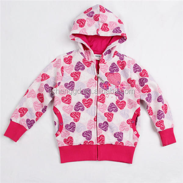 (f3331) ピンク18m-6y新星小さな女の子秋/冬服子供のコート仕入れ・メーカー・工場