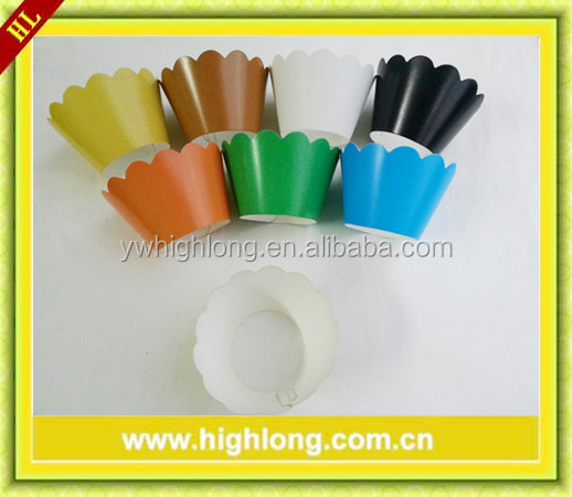 different colour Stripe Cupcake decoration cupcake Wrappers