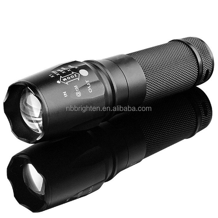 ハイパワー超高輝度5モード26650バッテリー給電x800戦術充電式10ワットアルミcree ledズーム懐中電灯トーチ仕入れ・メーカー・工場