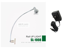 ポータブルledディスプレイ照明、 アームライトディスプレイブース、 白スポット照明問屋・仕入れ・卸・卸売り