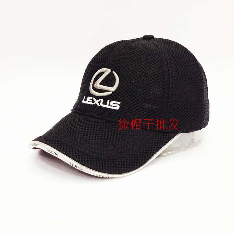 Wholesale baseball hat with inwrought Lexus Car Logo picture sunbonnet for F1 motor racing with air hole sport peaked cap (14)