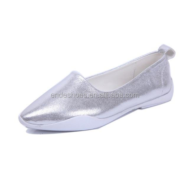 中国製新製品2014年puレザーフラット女性婦人靴問屋・仕入れ・卸・卸売り