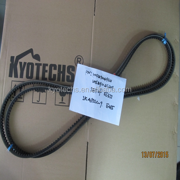 BELTS FOR SZ910-49321 SZ910-49209 SK485LC-9 E485 .JPG