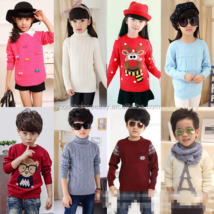 外国貿易衣類インベントリ雑多なクリアランスの子供のセーター仕入れ・メーカー・工場