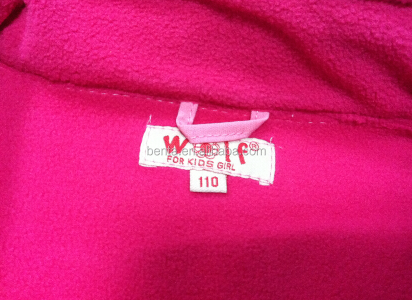 女の子の2014年100％kf6754ファッションジャケットポリエステル安い仕入れ・メーカー・工場