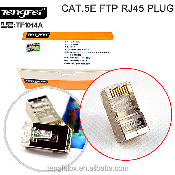 品質保証utpモジュラーオスプラグコネクタ/8p8cクリスタルヘッドcat5erj45プラグ仕入れ・メーカー・工場