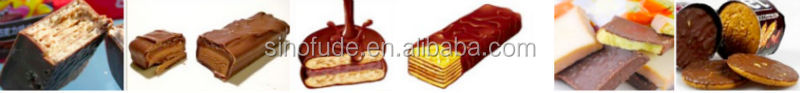 CTC series Chocolate enrobing machine