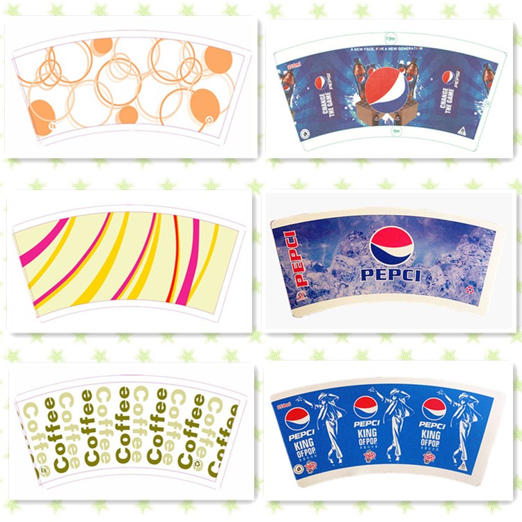 Custom Design And Size Cup Paper For Best Choice