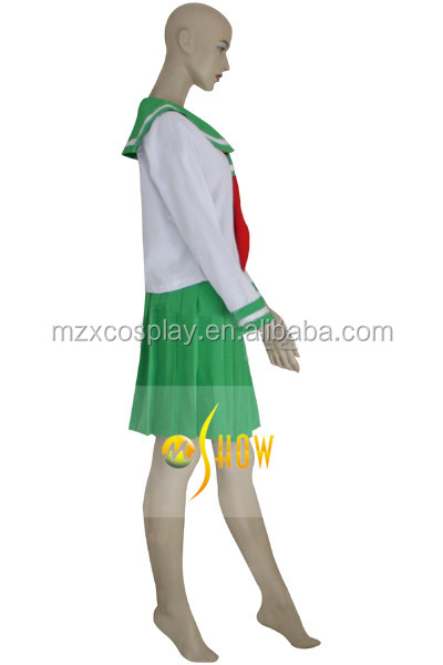 カスタムメイドアニメ犬夜叉カゴメhigurashi学校の女子制服のコスプレ衣装コスチュームハロウィーンパーティーのために問屋・仕入れ・卸・卸売り