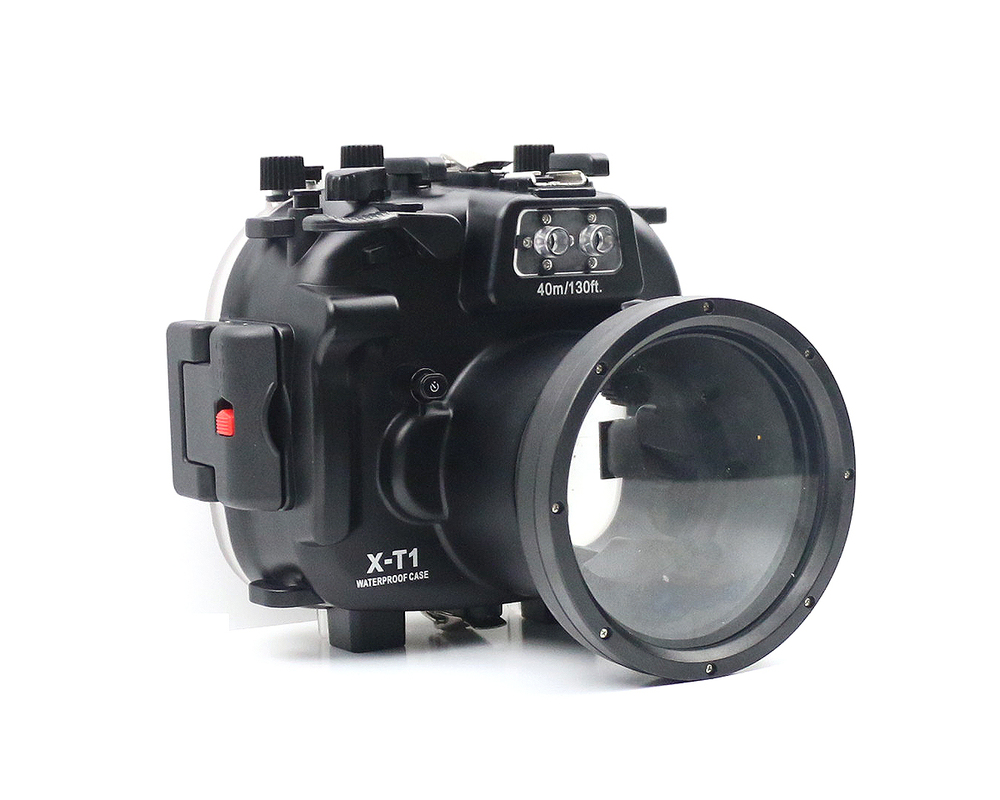 プロの防水カメラハウジングmeikon40m/130ft用fujifilmx-t118〜55ミリメートル仕入れ・メーカー・工場