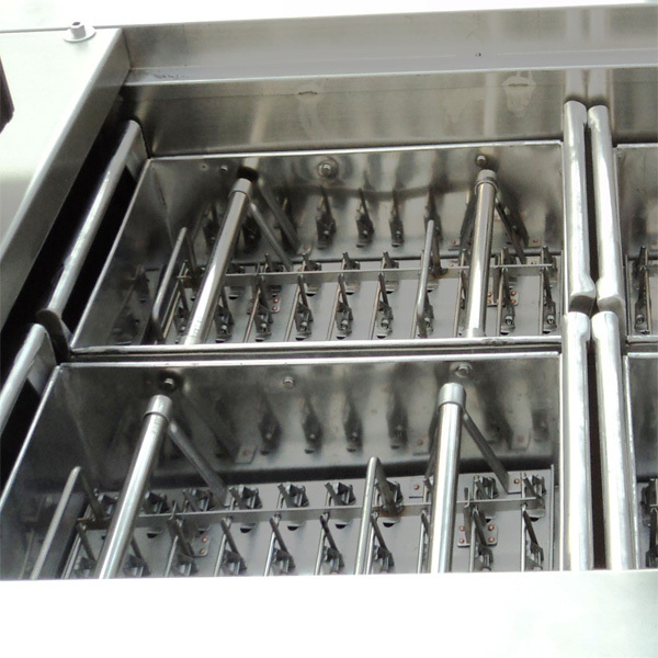 Italian ice showcase refrigerator equipment machine for popsicle