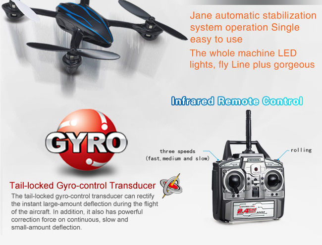 新しい来る6- 軸ジャイロledライトaerocraft4ch2.4gquadcopter小型rcufoおもちゃ問屋・仕入れ・卸・卸売り