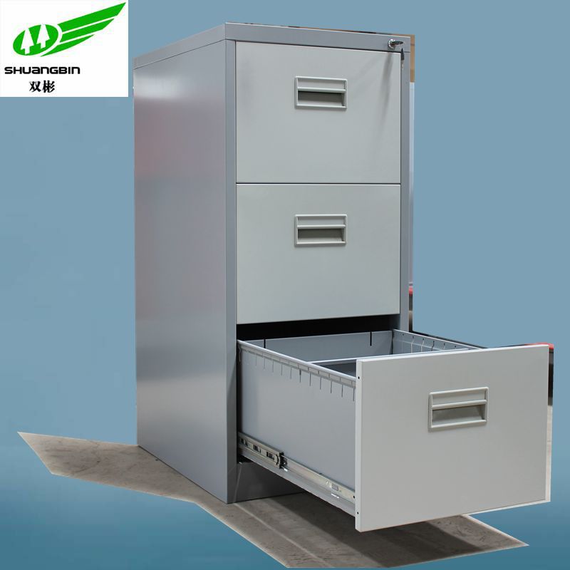 3 Drawer Vertical Filing Cabinet Steel Filing Cabinet Locking