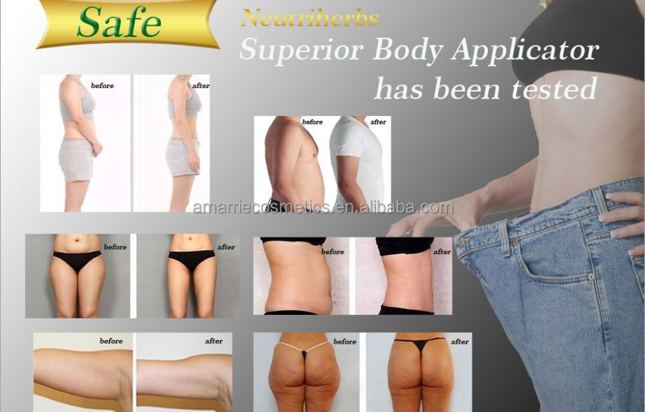 Herbal Customized Label No Volanic Ash Cool Feeling Body Slim Superior Body Applicator weight loss products that work