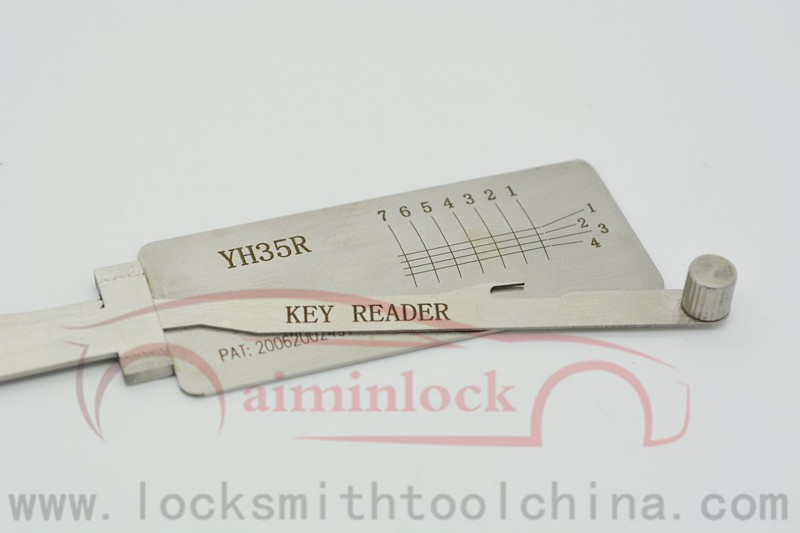 High quality Lishi locksmith tool Yamaha motorcycle locks open reader (YH35R)